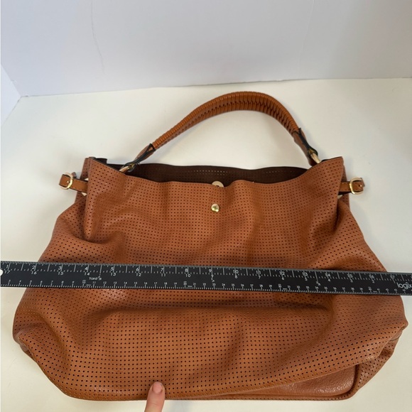 Cutest faux leather brown bucket purse - Picture 13 of 13